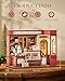 Rolife DIY Dollhouse Miniature House Kit 1:18 Vintage French Dessert Shop, Wooden Diorama Model Kit Mini House to Build with LED, Arts and Crafts for Adults Home Decor Creative Gift for Boys Girls