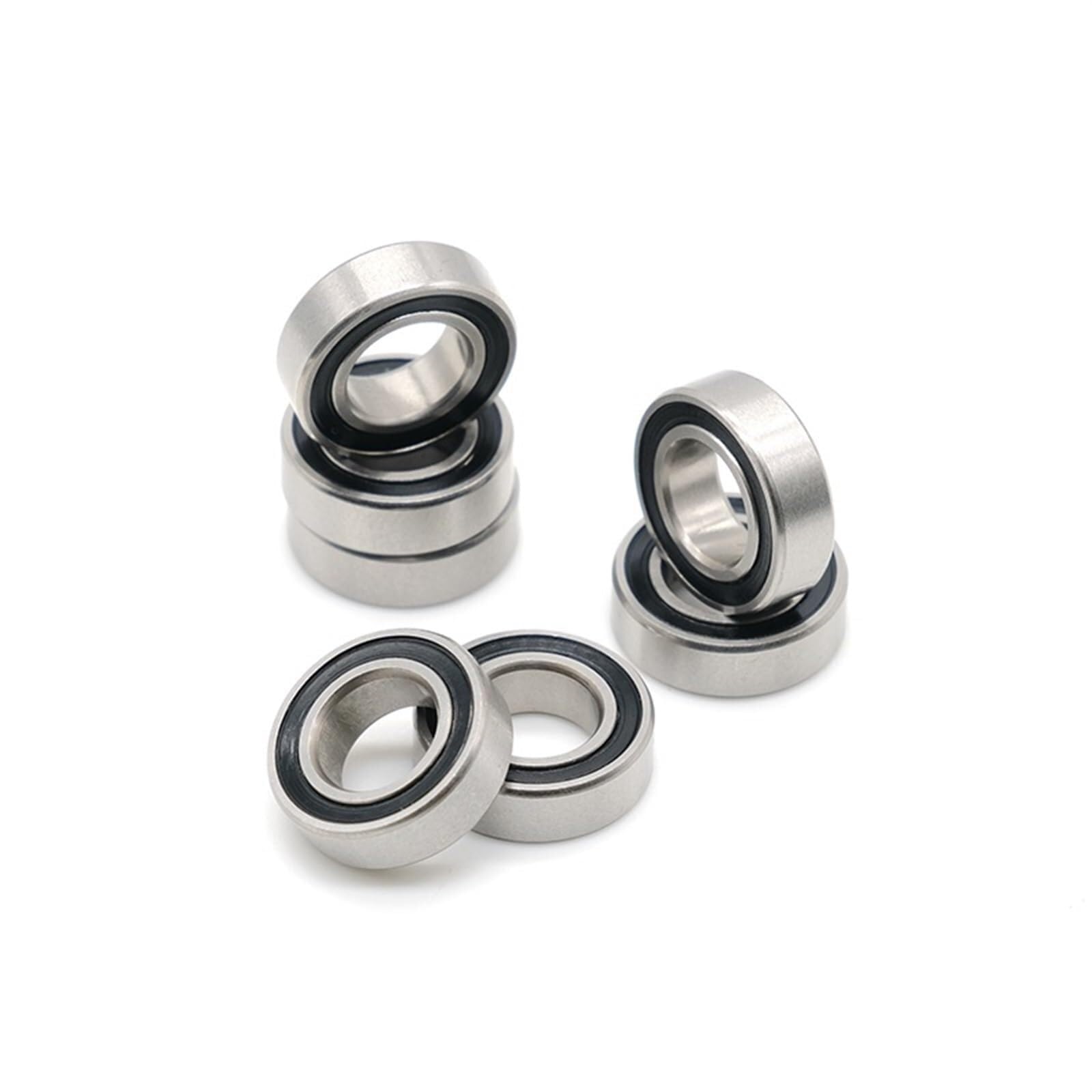 SMR137RS łożysko 10 sztuk 7x13x4 mm ABEC-7 Hobby elektryczny zdalnie sterowany samochód ciężarówka SMR137 RS 2RS łożyska kulkowe SMR137-2RS czarne uszczelnione