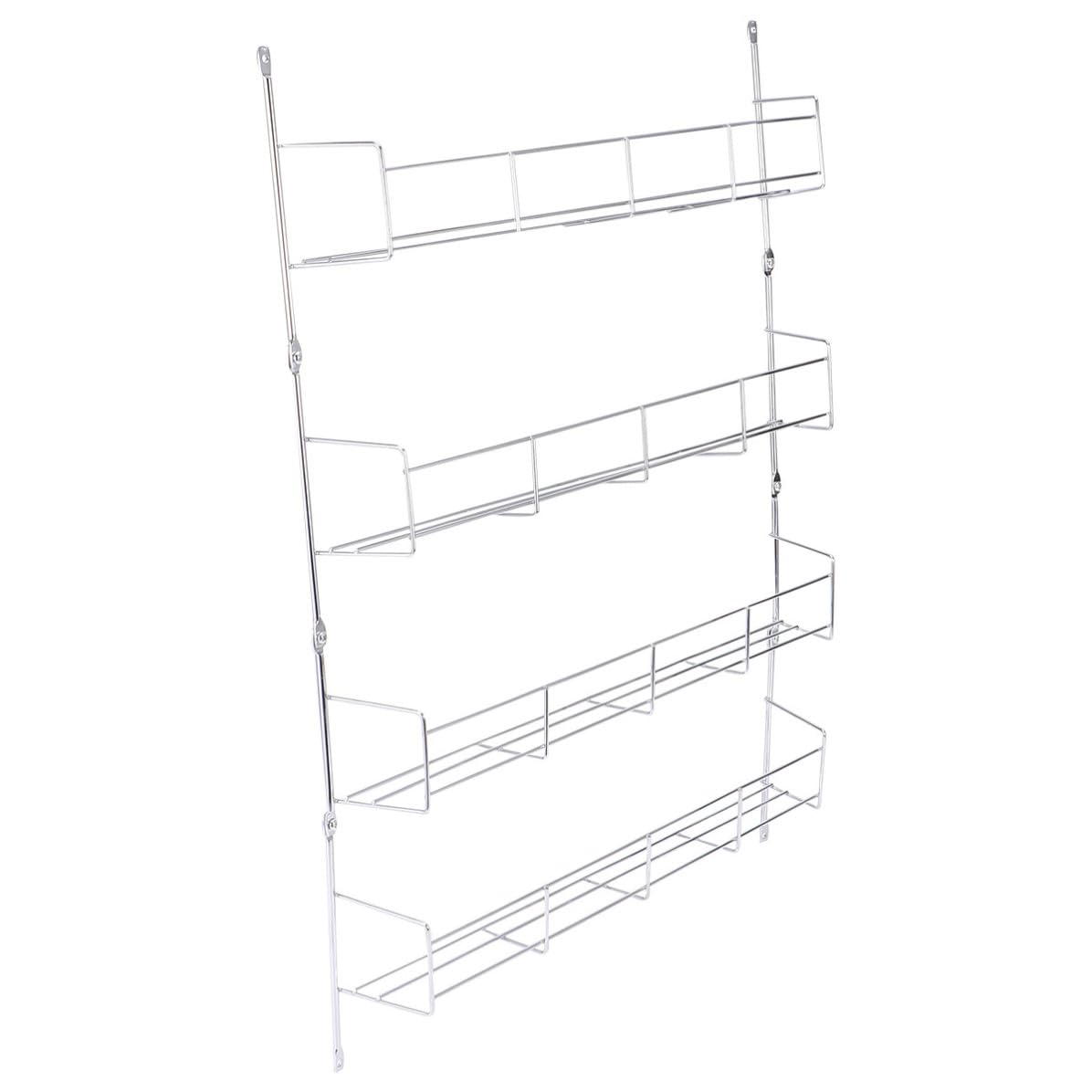 Porte-condiments Alasum étagère murale 4 couches en fer blanc pour cuisine