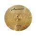 Arborea Low Volume 13”Hi-Hats Cymbal Golden Practice Mute Cymbal For Drum Set