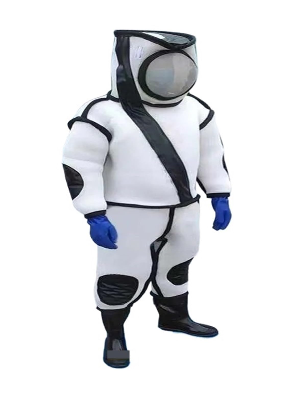 Wasp Clothing Anti-Wasp Fan Protective Jumpsuit Oddychająca odzież ochronna Maska wypukła Sprzęt pszczelarski Do użytku DIY(Small)