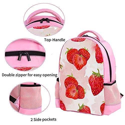 Sac à dos aquarelle pastèque pour élèves du primaire et ados