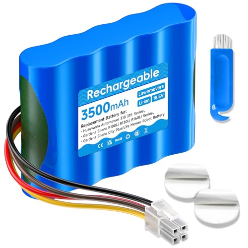 3500mAh Mähroboter Akku für Gardena Sileno R100Li/ R130Li/ R160Li, für...