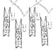 20 LED Photo Clip String Lights, KingYue 8 Modes Fairy String Lights with Remote & Timer Function, Home/Party/Christmas Decor Lights for Hanging Photos Pictures, Cards, Memos and Artwork, Warm White