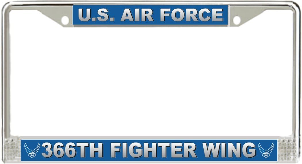 MilitaryBest U.S. Air Force 366th Fighter Wing License Plate Frame