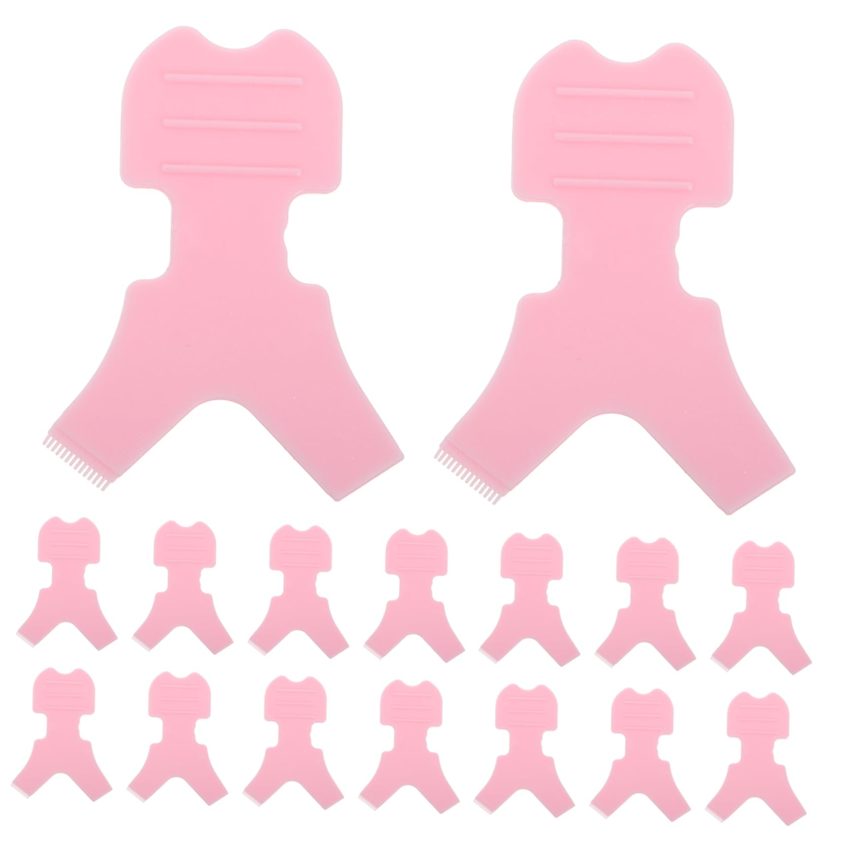 Beatifufu False Lash Helper Tool y Comb Lash Brush for Eyelash Lift Extension Makeup Applicator for Salons