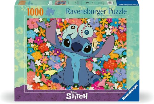 Ravensburger – Puzzle 1000 Pezzi Disney Stitch | Puzzle Stitch Per Adulti E Bambini Con Una Misura Di 70×50 Cm | Regalo Per Adulti E Bambini Da 14 Anni E Più