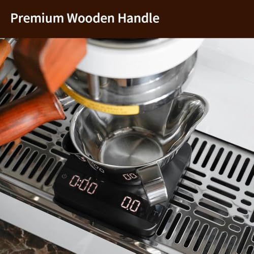 Vaso medidor espresso 300 ml acero inoxidable miniatura 6