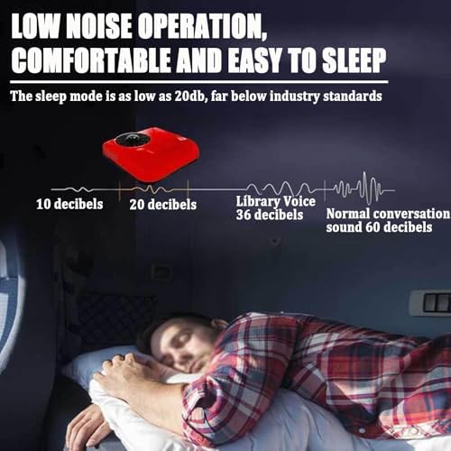 12V/24V Split Rooftop Air Conditioner for RVs, Trucks, Campers & Buses - Electric Parking AC with Remote Control - Quiet, Fast Cooling, Energy Efficient - White