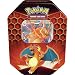 Produktbild Lively Moments Pokemon Karten Tin Box Sun&Moon Hidden Fates Charizard-GX EN Englisch Trading Card Game / Glurak Metallbox