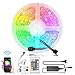 Produktbild Arotelicht 12V 5M LED Streifen WiFi RGB Strip Kit,mit Netzteil&Controller 300LEDs 5050SMD Smart RGB Stripe Lichtleiste Kompatibel mit Alexa,Google Home Smartphone für Haus,Party,Hochzeit,Dekoration