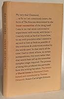 Inner necessities: The letters of David Jones to Desmond Chute 0919974090 Book Cover