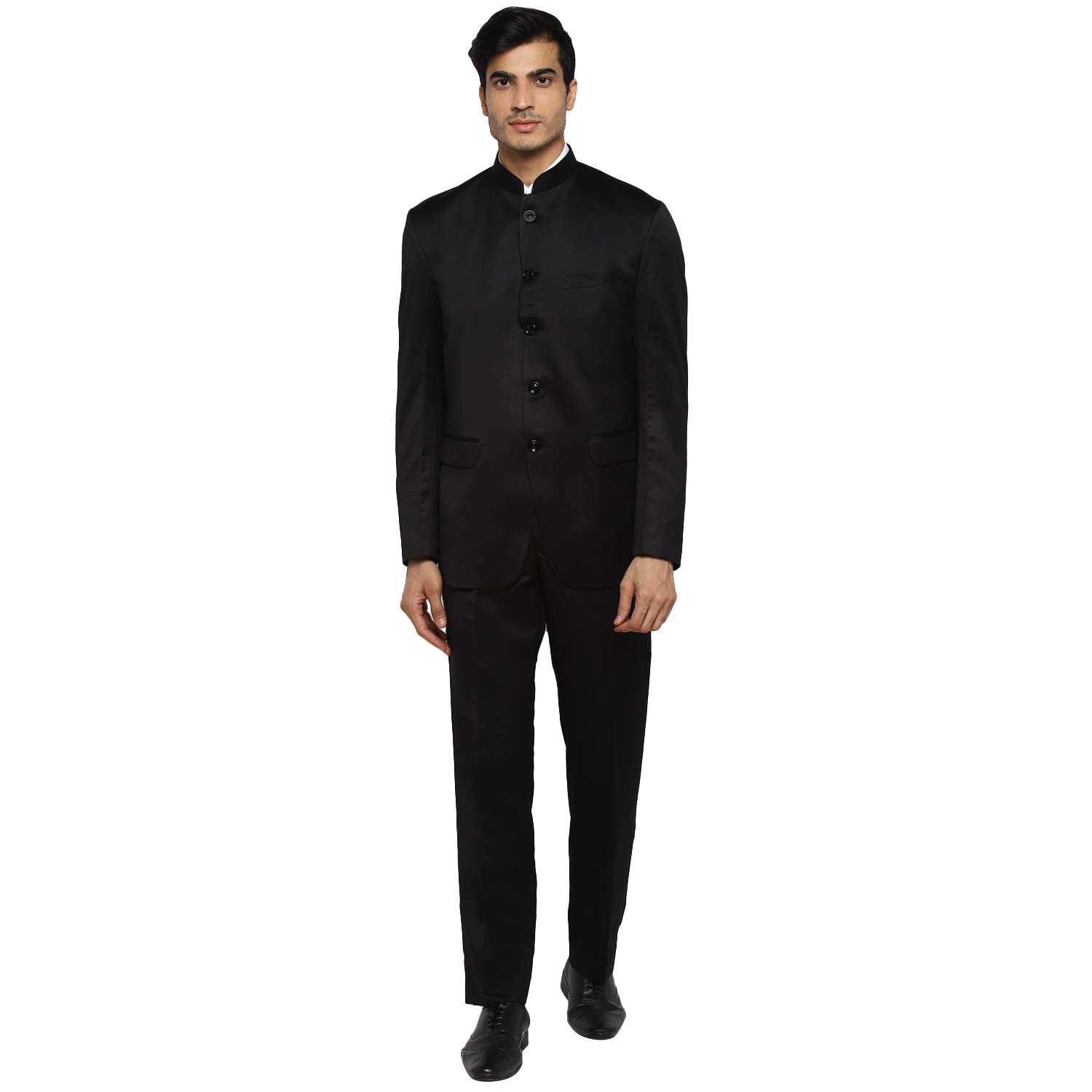 Men's Polyviscose Bandhgala Suit