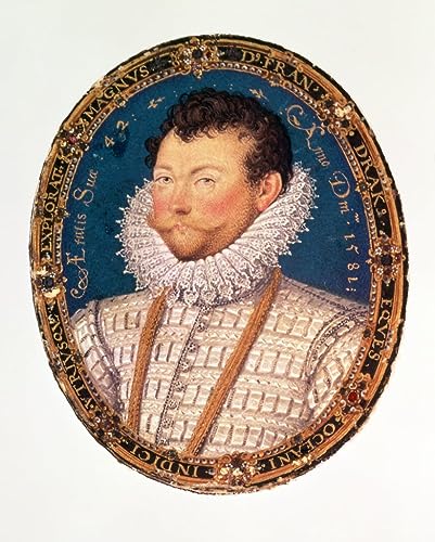 Toile Modern Peinture Sir Francis Nicholas Hilliard Chef-d'œuvre Impression Toile
