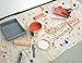 ROLLINGDOG Canvas Drop Cloth - Dust Sheet Cotton Canvas Fabric Tarp for Painting,Furniture Floor Covering Protection 8 oz,4x12 Feet