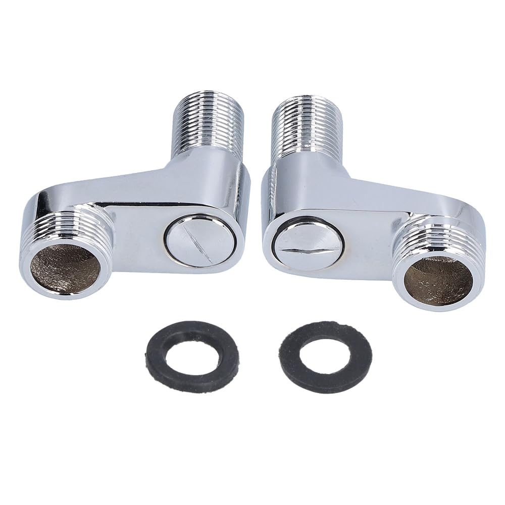 Adaptateur de robinet de baignoire laiton pour fuite et entraxe usé - 8
