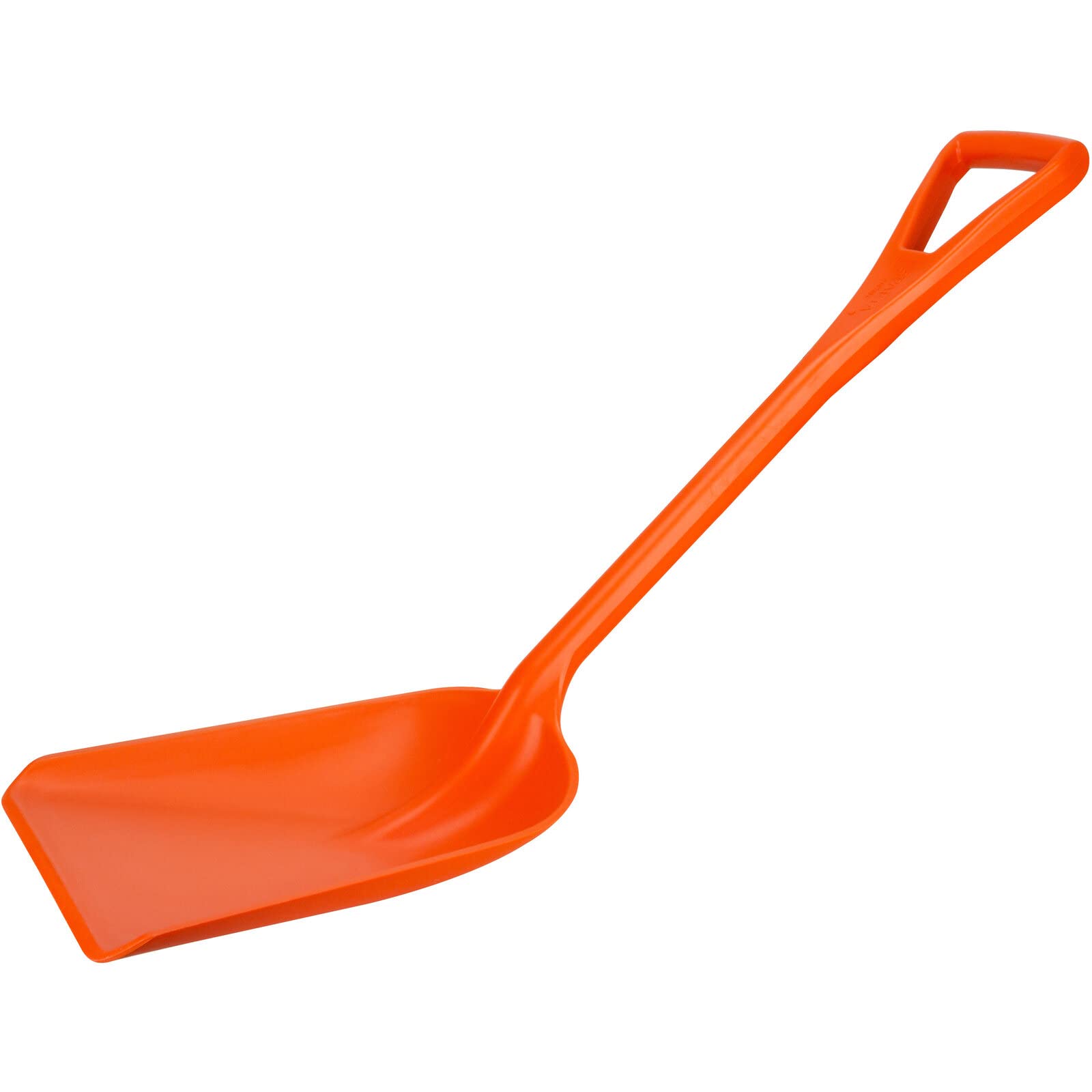 SPARTA 41076EC24 Plastic Sanitary Shovel, Food Safe Plastic Shovel For Commerical Kitchens, 11 Inches, Orange