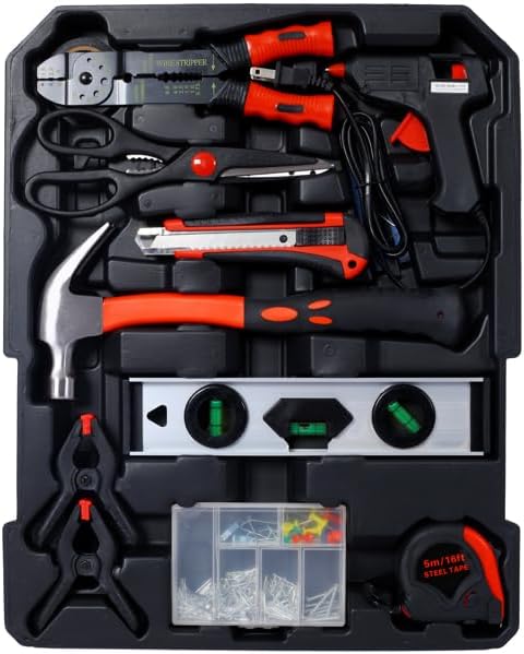 Set de Herramientas de Reparación para Hogar 969 Piezas con Caja Rodante miniatura 4
