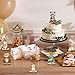 FYSUIMU 12Pcs Woodland Animal Table Centerpiece Forest Animal Wood Tabletop Detachable Sign Rustic Tiered Tray Decor for Baby Shower Gender Reveal Birthday Photo Props Party Favor Supplies