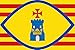 Produktbild magFlags Flagge: XL Bello Teruel | Municipal de Bello Teruel Paño de proporción 2/3, formado por 9 franjas horizontales alternas amarillas y rojas | Querformat Fahne | 2.16m² |