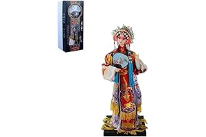 NW Chinese Traditional Silk Figurine Collectible Chinese Doll Silk Doll (1801)