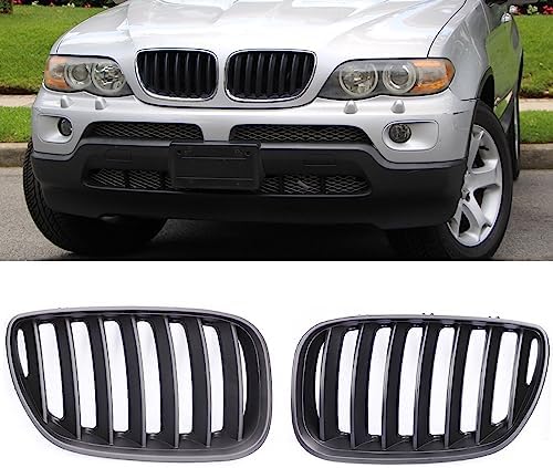 Amazon.com: HOUGEET Front Bumper Grille Grill Fit for 2004 2005 2006 ...