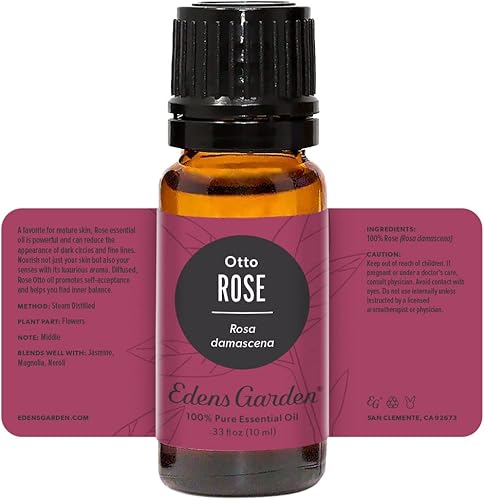 Miniatura 7 de Edens Garden Aceite esencial de Rosa Otto - 100% puro grado premium, sin diluir, natural, terapéutico, para aromaterapia, lo mejor para difusor,