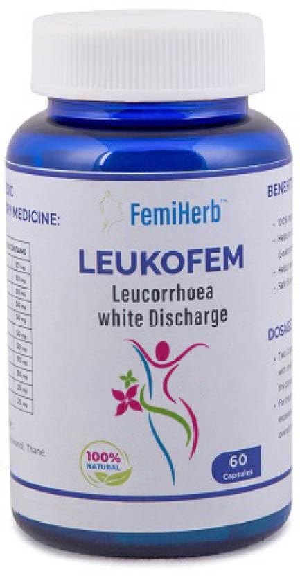 FemiHerbs Leukofem | for white discharge |Leucorrhea| Prevents UTI and Yeast Infection | Reduces Itching, Burning, Odour | Balances pH | Pack of 1 | 60 Capsules (B0C71L7ZJ5) Amazon Price History, Amazon Price Tracker