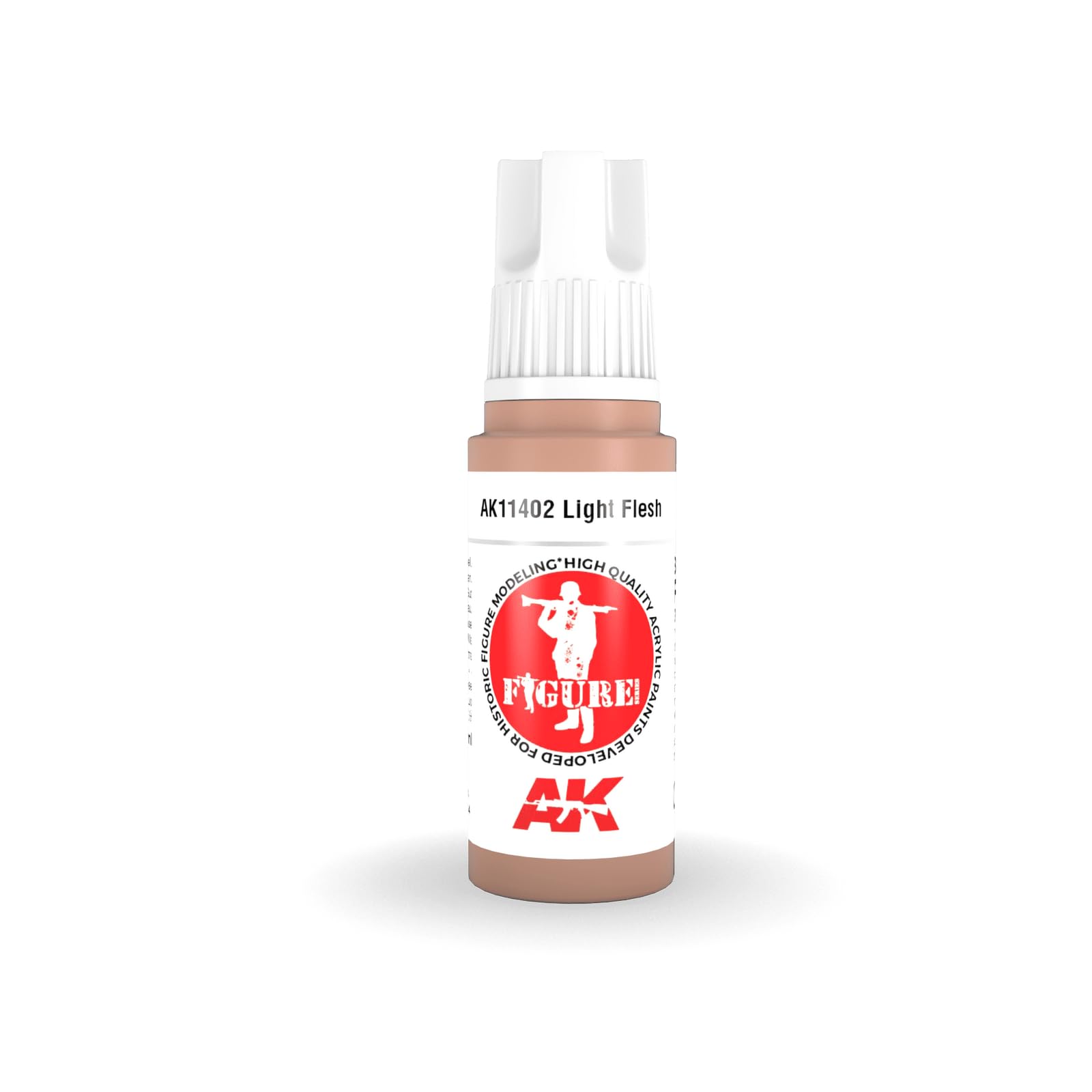 Ak Interactive Flesh Ak Acrylics 3Gen Figure Ak11402 Light (17Ml)