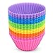 XYGK 30 stampi in Silicone per Torte pirottini da Forno in Silicone Multicolore riutilizzabili Utilizzabili per Torte Muffin budini