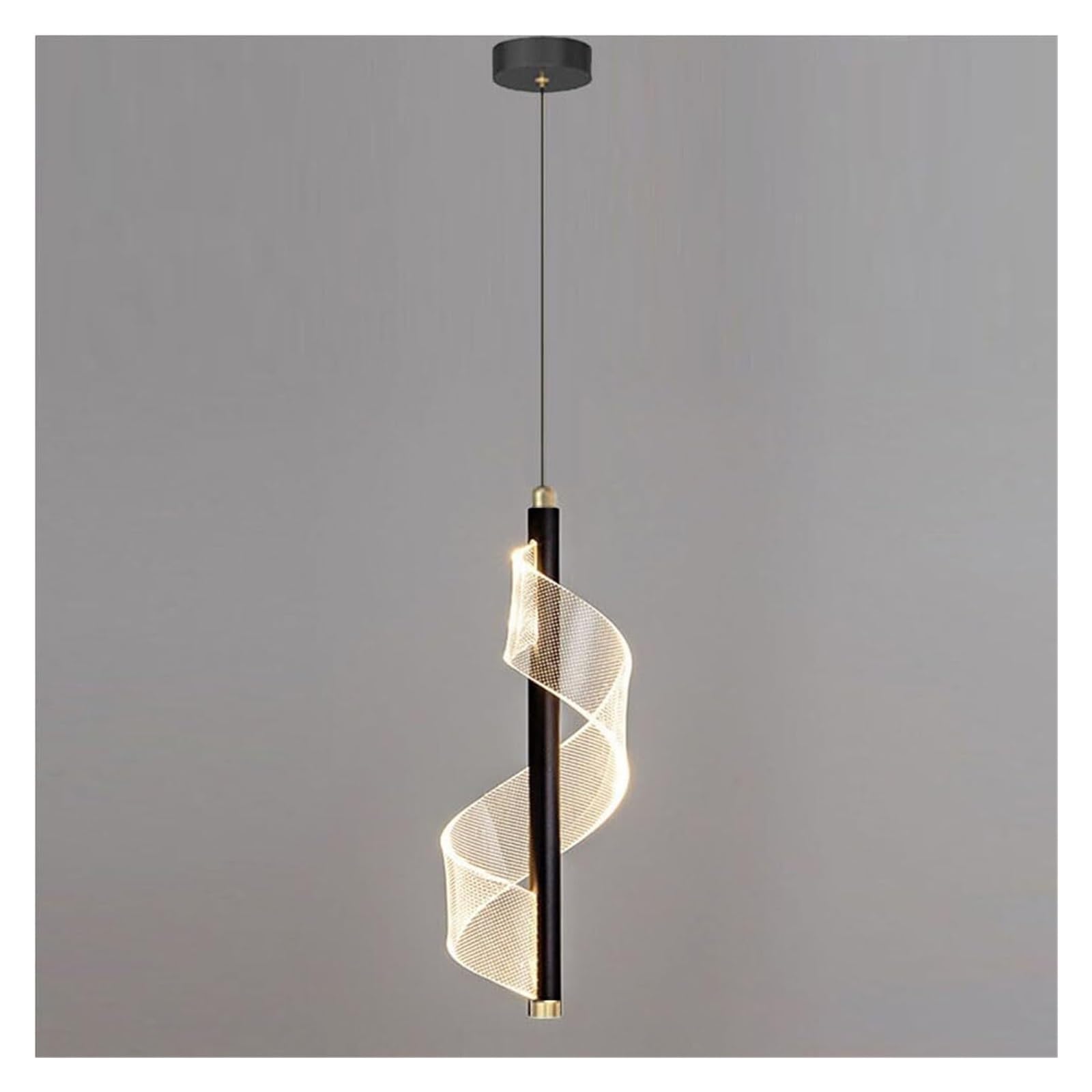 LYMSXAZOU LED Pendant Light Fixture, Modern Chandelier, Dimmable Lighting for Kitchen, Dining Room, Living Restaurant