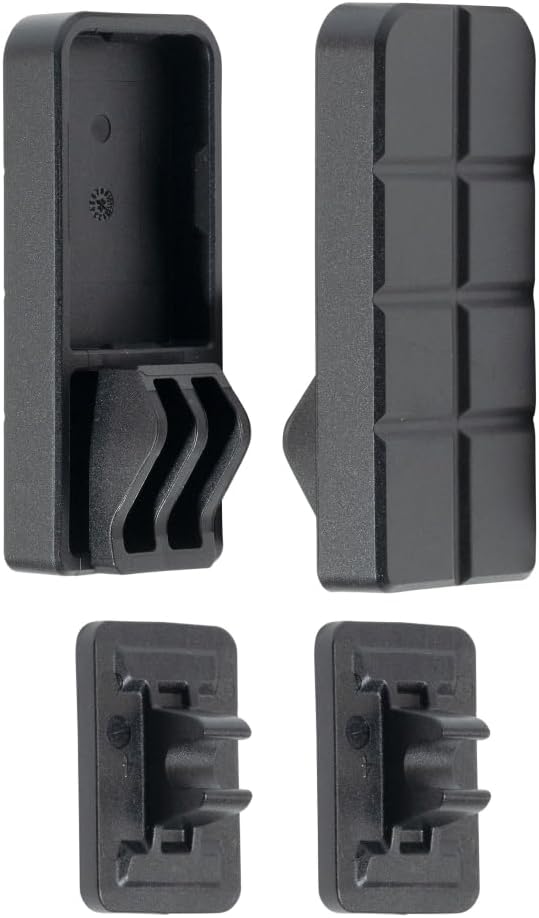Klein Tools 47560 Speed-Klamp Long Pad and Pivot, 300-Pound, 2-Pack Replacements, Non-Marring Clamp Pads, Durable Grip Protection for Woodworking and Metal Projects