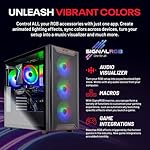 Skytech Chronos Gaming PC Desktop, Ryzen 7 7700 3.8 GHz (5.3GHz Turbo Boost), AMD RX 9070 XT 16GB GDDR6, 2TB Gen4 NVMe SSD, 32GB DDR5 RAM 6000 RGB, 850W Gold ATX 3.0 PSU, Wi-Fi, Win 11 - Image 5