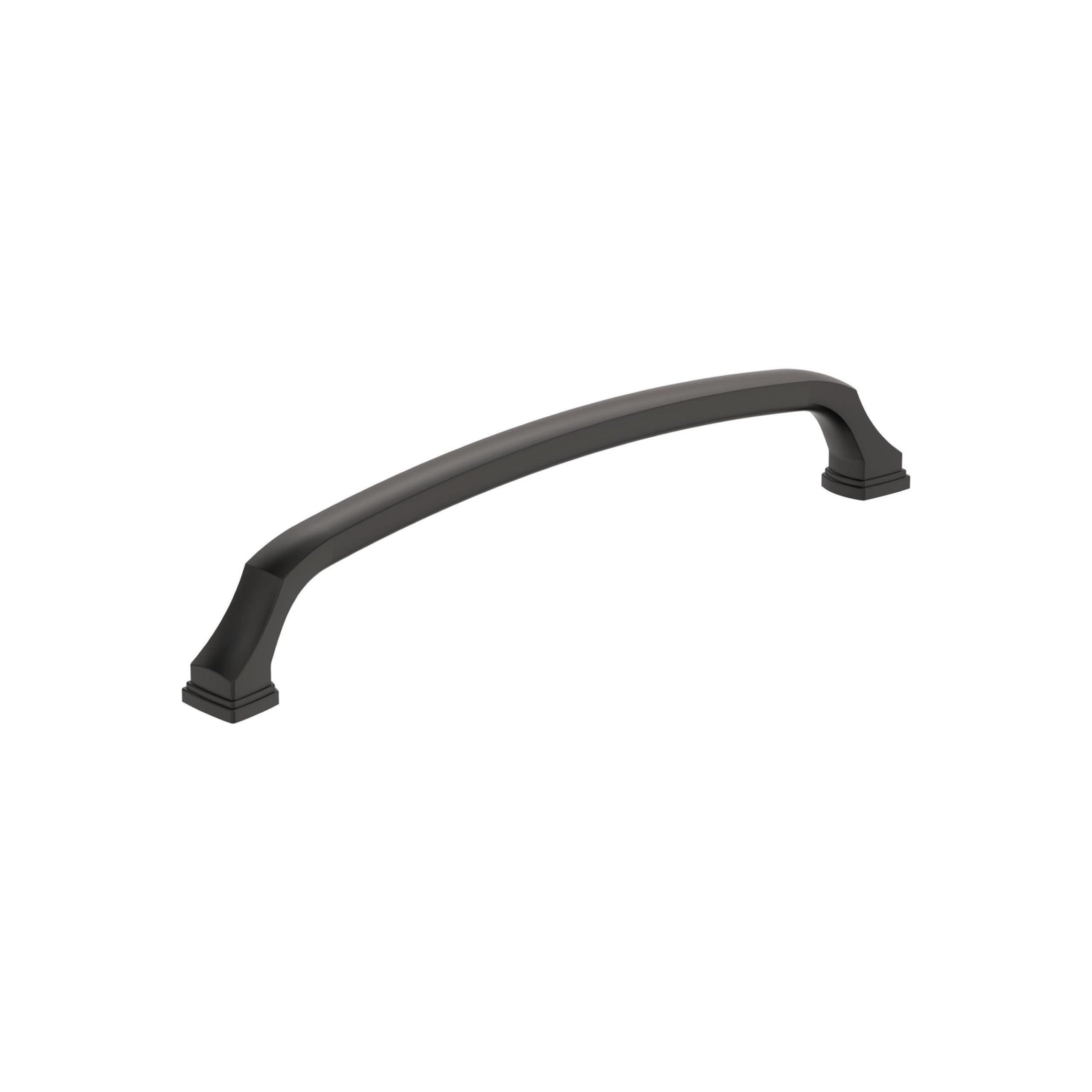 Tirador de gabinete negro mate Amerock Revitalize BP55351BBR
