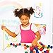 3 Bees & Me Jumbo Lacing Beads - Threading Toys for Toddlers & Kids Ages 3-5 - Fine Motor Preschool Activity with 50 Large Beads & Strings