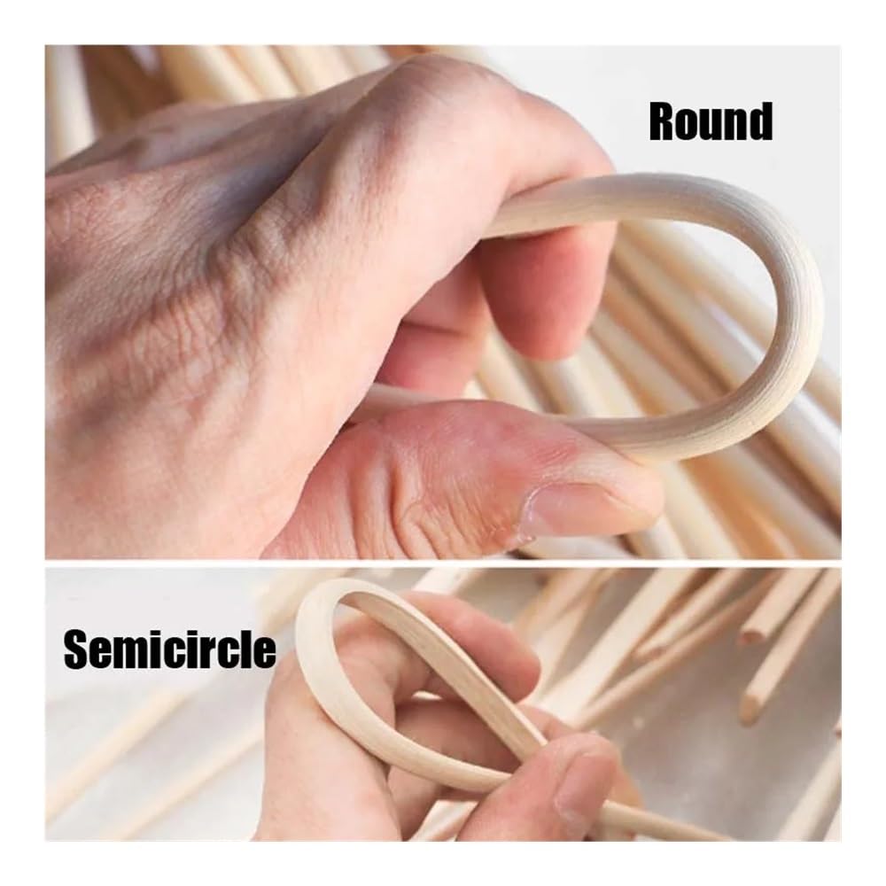 10 metri di diametro rotondo indonesiano naturale rattan bastone casa mobili sedia intreccio materiale adatto for fai da te borsa cestino sedia divano mobili(Round 7mm)
