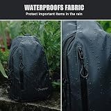 Pangogogo Umhängetasche Herren Klein, Leichte & Wasserdichte Sling Bag für Männer, Brustbeutel/Crossbody Bag für Travel, Festival, Alltag, Wandern & Radfahren (Grün)