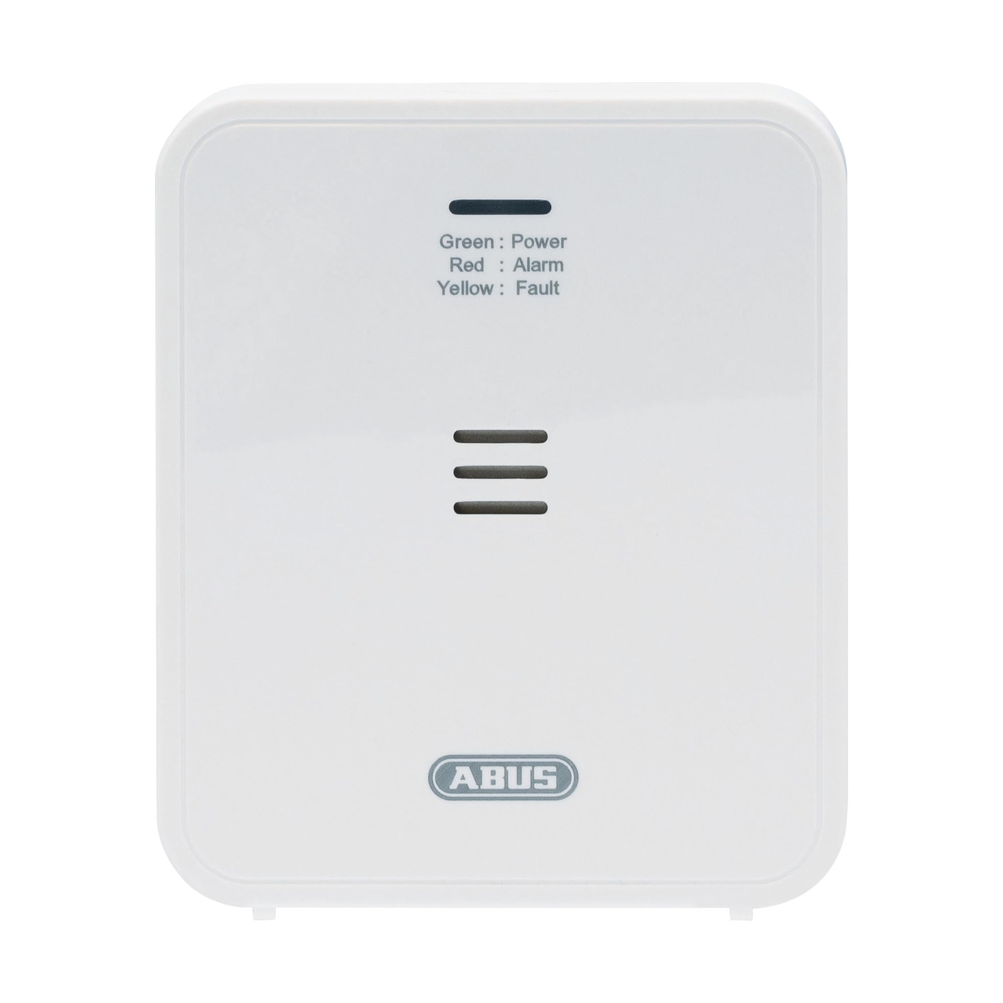ABUS Détecteur de monoxyde de carbone COWM370 - Détecteur de CO avec capteur de 7 ans, alarme puissante de 85 dB ; bouton de test & 3 ans de durée de vie de la pile - Blanc