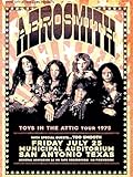 Aerosmith at Municipal Auditorium San Antonio Texas Poster 