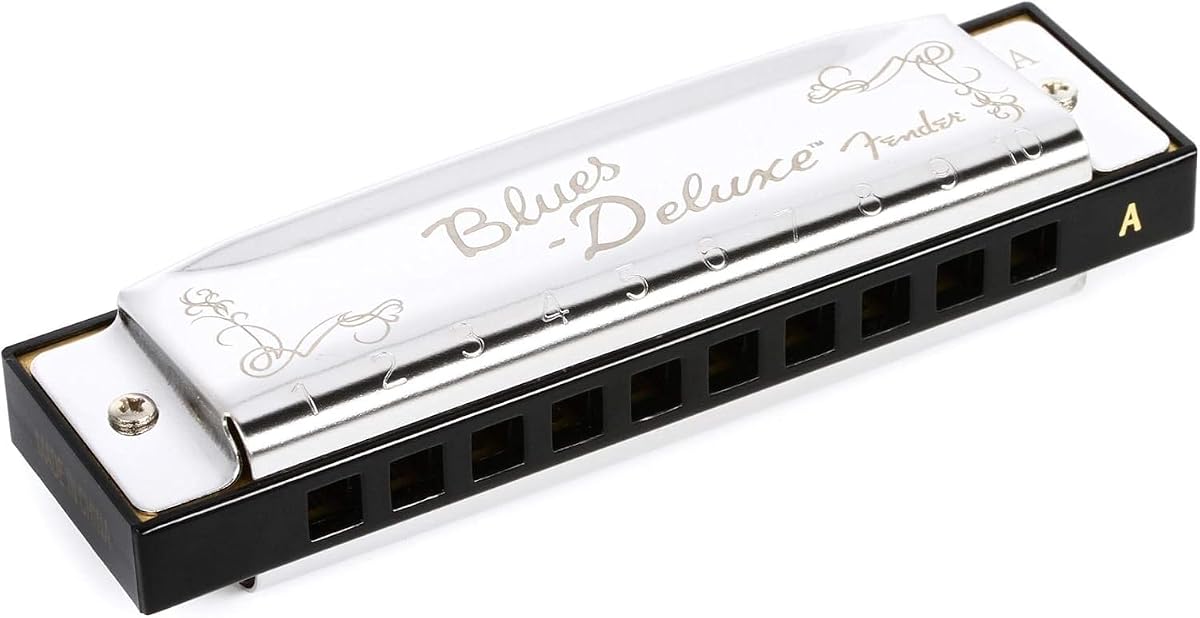 Blues Deluxe Armónica, Accesorios para Guitarra,Llave de A
