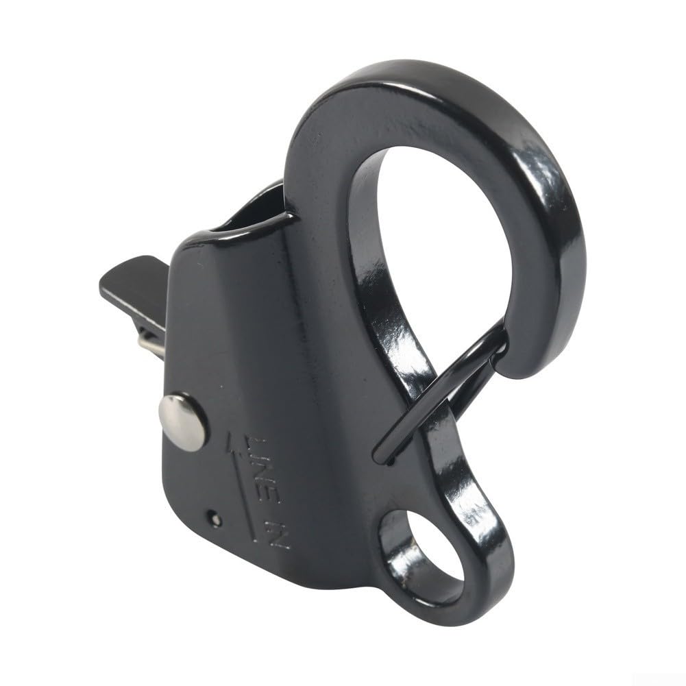 Gancho de anclaje deslizante ajustable de acero inoxidable 316 para gestión de guardabarros de barco, clip de acoplamiento de liberación rápida para cuerda de 3/8-5/8 pulgadas (4)