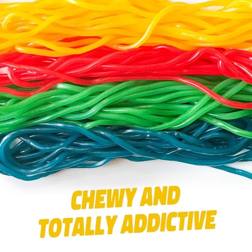 Rainbow Laces, caramelos de regaliz frutales 2 lb pack 3 miniatura 3