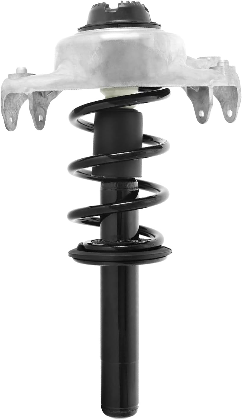 Detroit Axle - Front Right Strut for 09-16 Audi A4 Quattro, 08-16 A5, 08-17 A5 Quattro, Quick Complete Strut with Coil Spring 2008 2009 2010 2011 2012 2013 2014 2015 2016 2017 Replacement Suspension