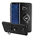 Samsung Galaxy S8 Plus Case with Ring Holder Kickstand Function, 360 Degree Rotating Ring Holder Grip Case for Samsung S8 Plus, Ultra Slim Thin Hard Cover for Samsung S8+ (Black)