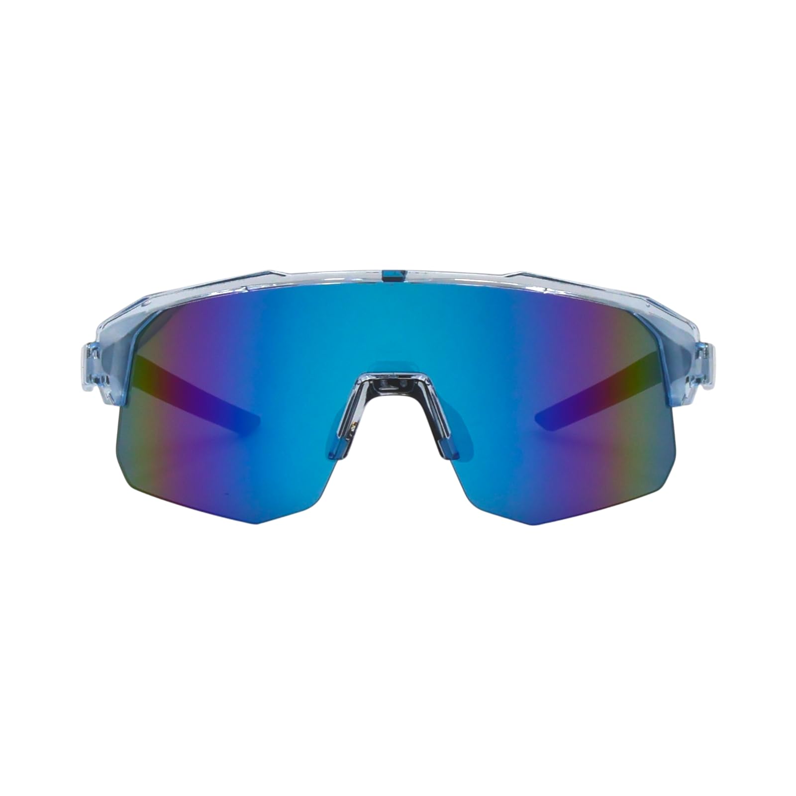 RAWIN Gafas de sol deportivas para ciclismo y correr, almohadillas ajustables para la nariz y patillas de agarre, rendimiento UV400