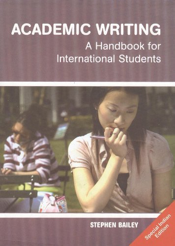 Academic Writing: A Handbook for International Students (Routledge Study Guides) by Stephen Bailey (9-Mar-2006) Paperback