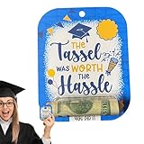Facile da montare: regalate denaro in modo semplice ed elegante con questo portamonete per laurea. Non c'è bisogno di imballaggi o nastri, basta inserire denaro liquido e sigillare la busta per un regalo semplice ma elegante.