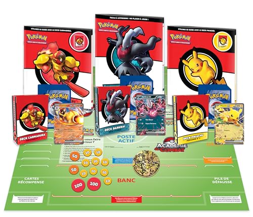 Coffret Cartes Pokémon 'académie De Combat 3ème Edition Asmodee - vue 6
