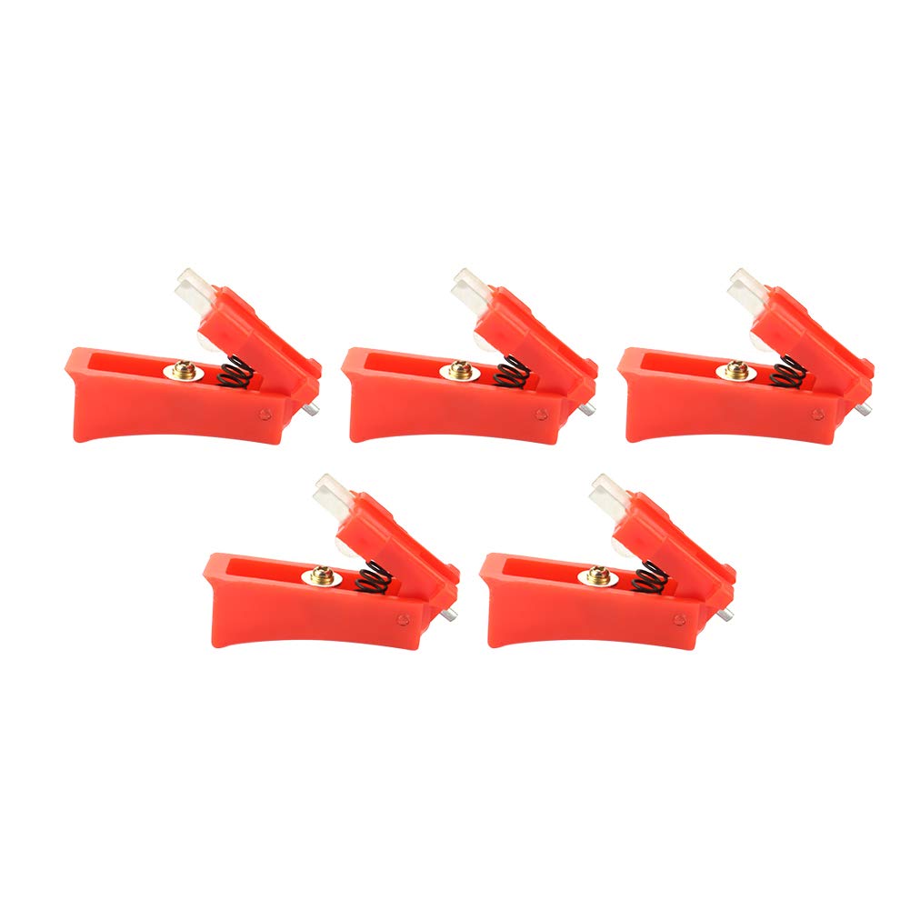 Arc Welding Equipment Trigger Switch, 5Pcs High Sensitivity Rocker Switch Fit for Binzel MIG Welder, Manual Operation, Onecolor