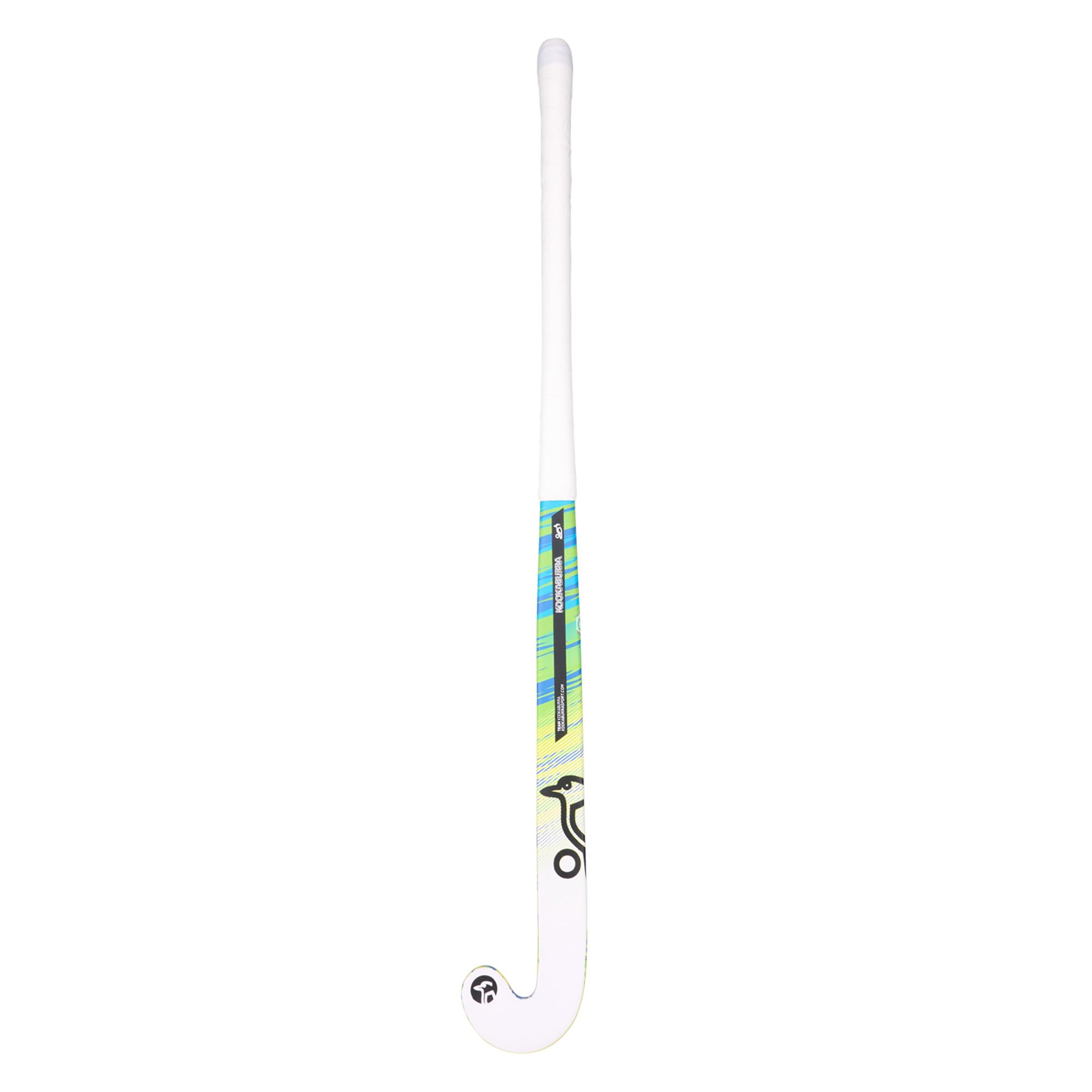 Kookaburra Flash Hockey Stick Palo, Juventud Unisex, Azul/Lima/Blanco, 35 Pulgadas